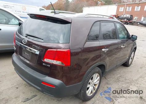 2011 Kia Sorento Ex V6 из США, поврежденный, VIN 5XYKUDA29BG090508